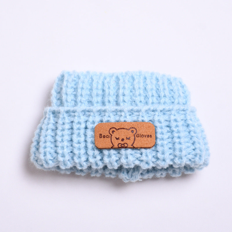 🧸 Overall & Wooly Hat Costume for Labubu